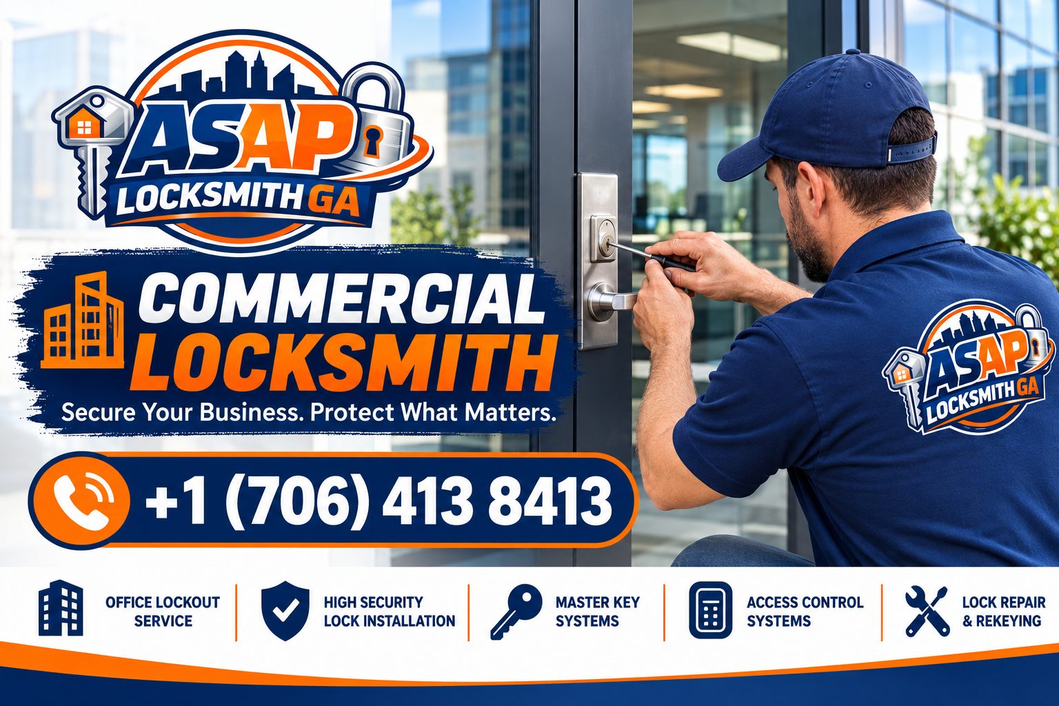 Commercial Locksmith — ASAP Locksmith GA